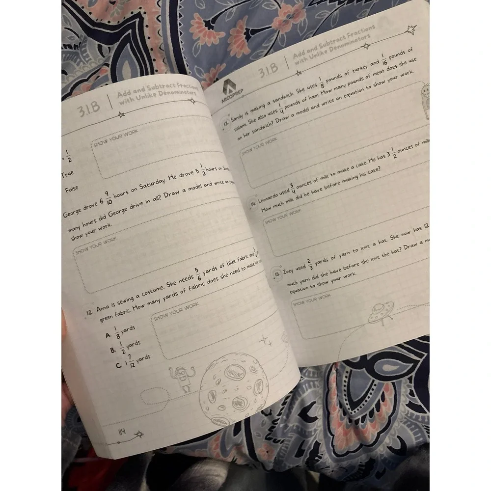 NEW Introducing MATH! Grade 5 by ArgoPrep, 600+ Practice Questions & Topics